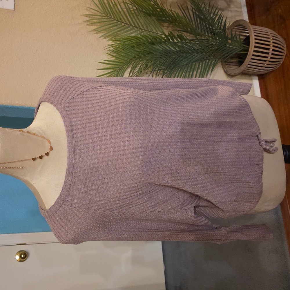 Lilac Women's Crew Neck Top